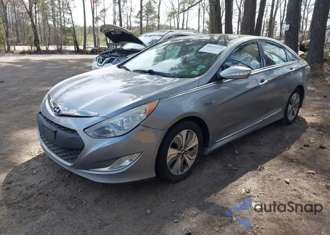 2015 Hyundai Sonata Hybrid Limited z USA, uszkodzony, nr VIN KMHEC4A42FA129409